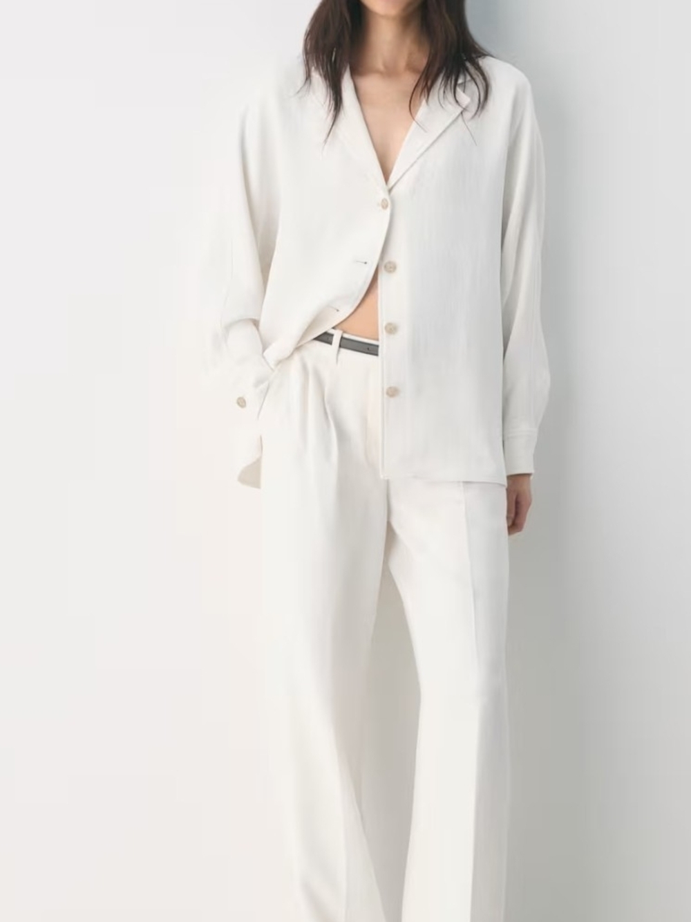 Wilfred Cream Freeform Shirt